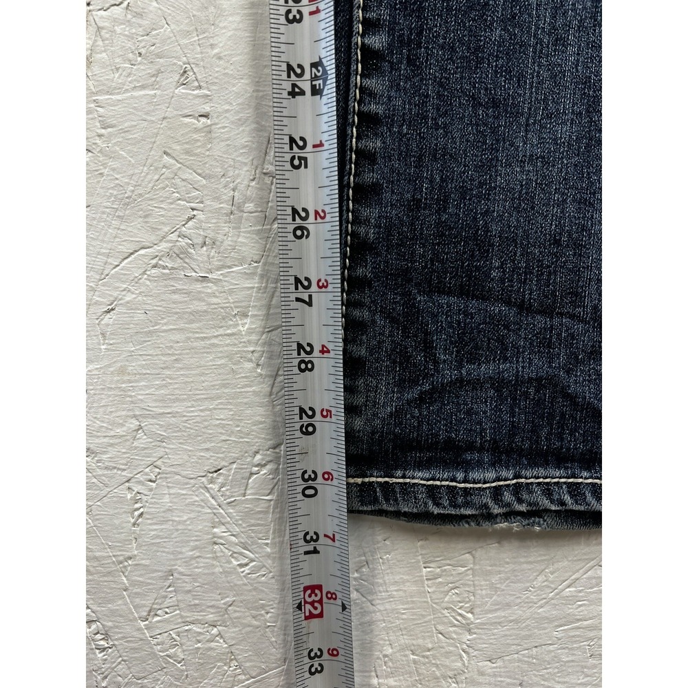 Angel Premium Woman's Jeans, Size 30 Skinny Embroidered Rear Pockets /0178 - Picture 13 of 15